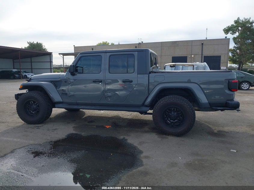 2021 Jeep Gladiator Freedom 4X4 VIN: 1C6HJTAG8ML575892 Lot: 43632095