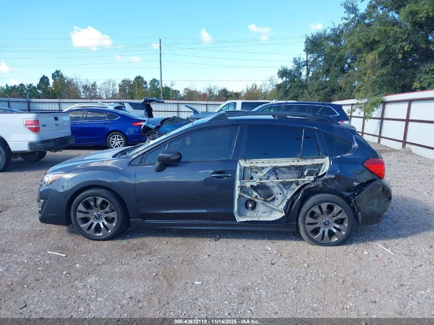 2015 Subaru Impreza 2.0I Sport Premium VIN: JF1GPAT61F8300338 Lot: 43632115