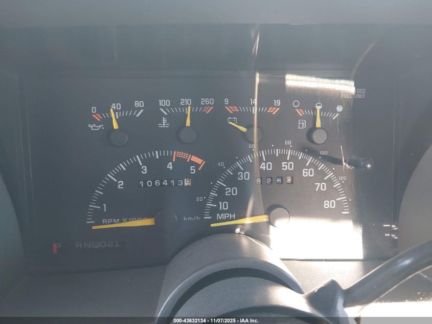 1994 GMC Sierra K2500 VIN: 1GTGK29N5RE535554 Lot: 43632134