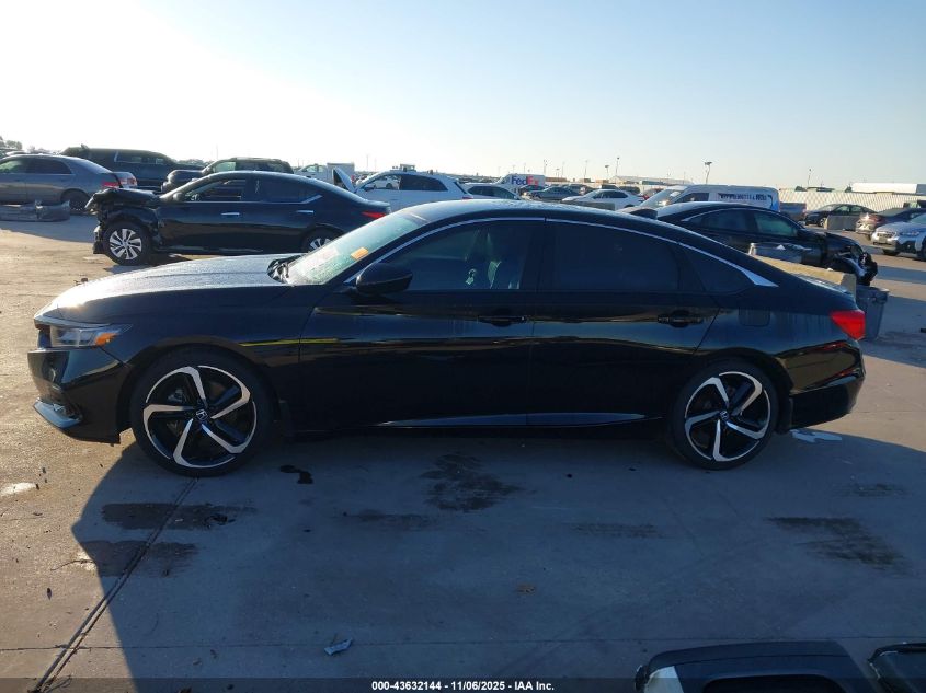 2021 Honda Accord Sport VIN: 1HGCV1F3XMA110481 Lot: 43632144