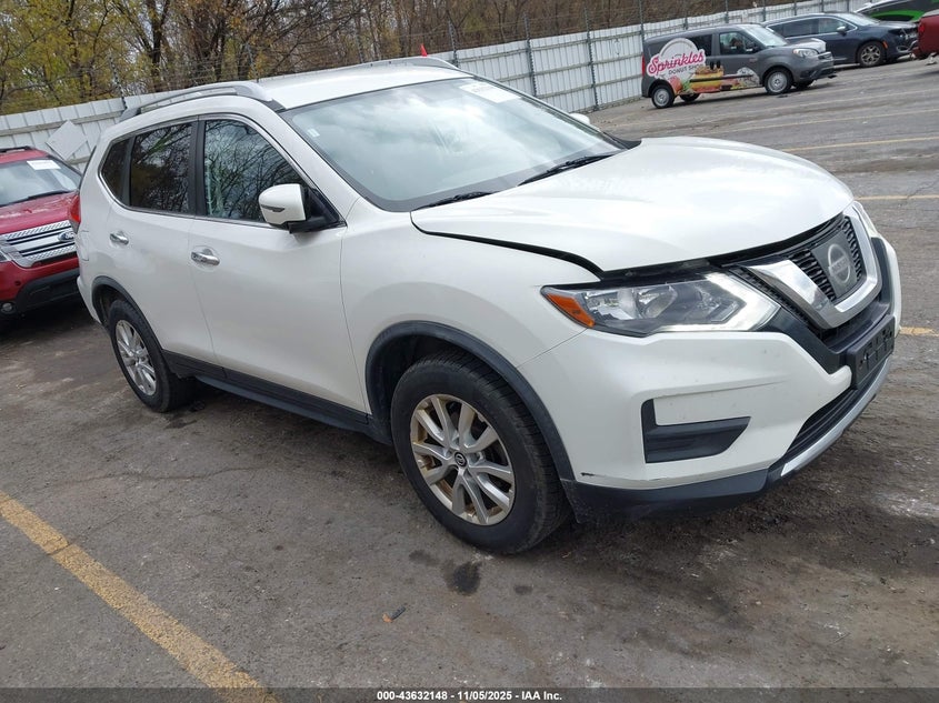 2017 Nissan Rogue Sv VIN: JN8AT2MV1HW028027 Lot: 43632148