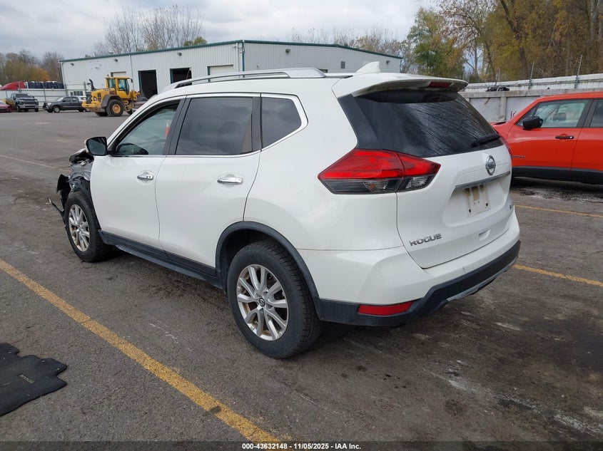 2017 Nissan Rogue Sv VIN: JN8AT2MV1HW028027 Lot: 43632148