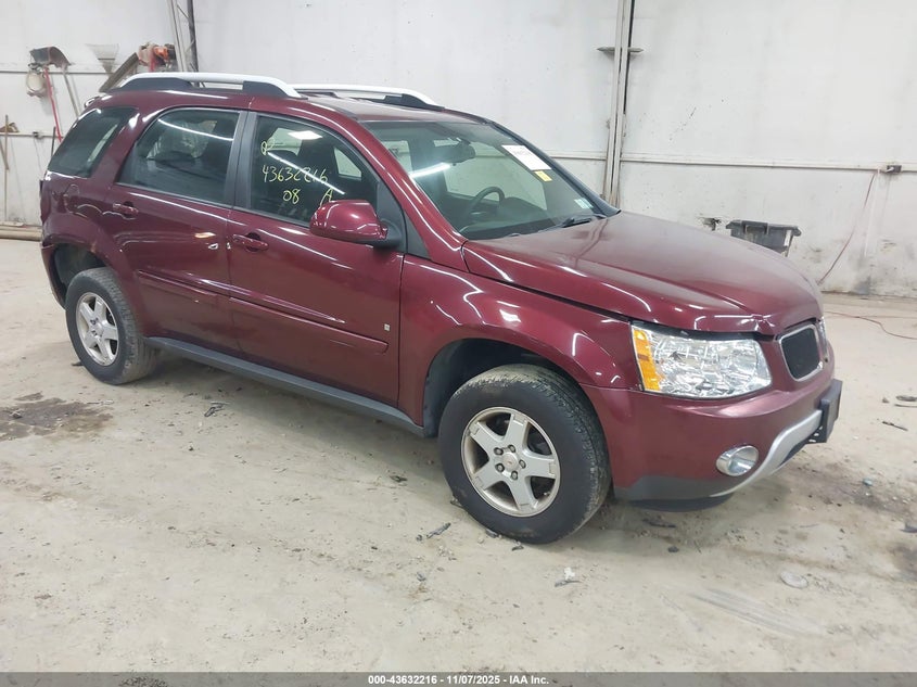 2CKDL33F586034957 2008 Pontiac Torrent auction photo 1