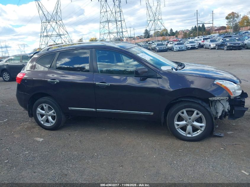 2011 Nissan Rogue Sv VIN: JN8AS5MV6BW306903 Lot: 43632217