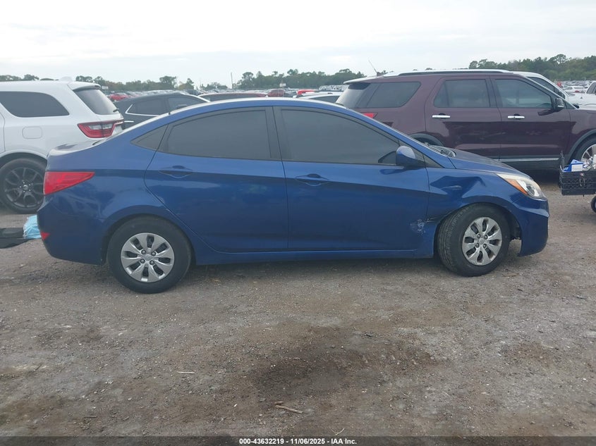 2016 HYUNDAI ACCENT SE KMHCT4AE8GU033350