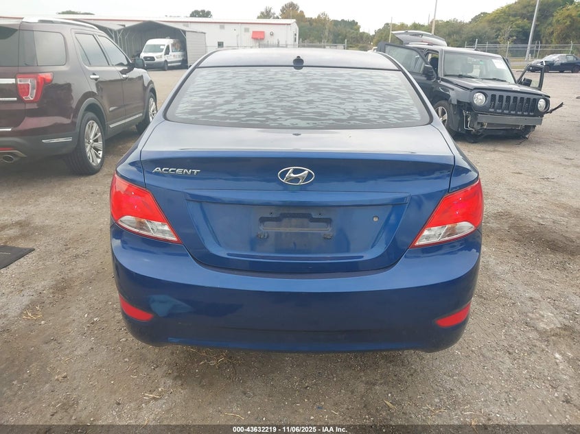 2016 HYUNDAI ACCENT SE KMHCT4AE8GU033350