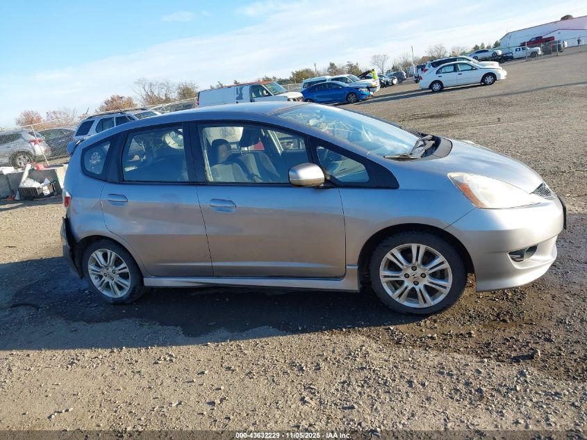 2009 Honda Fit Sport VIN: JHMGE88439S001553 Lot: 43632229