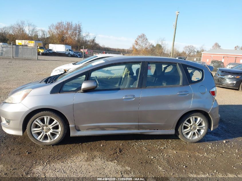 2009 Honda Fit Sport VIN: JHMGE88439S001553 Lot: 43632229