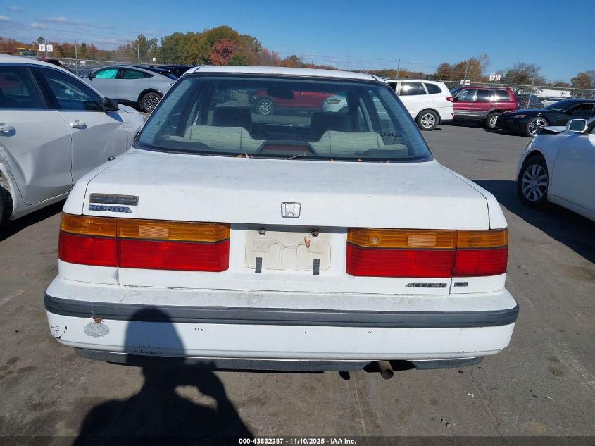 1991 Honda Accord Lx VIN: 1HGCD7656MA155625 Lot: 43632287
