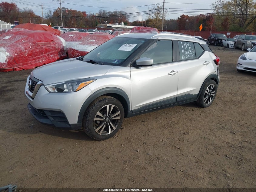 2019 NISSAN KICKS SV 3N1CP5CU5KL553661
