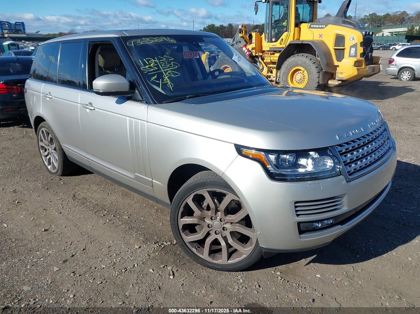 LAND ROVER RANGE ROVER 3.0L V6 SUPERCHARGED HSE