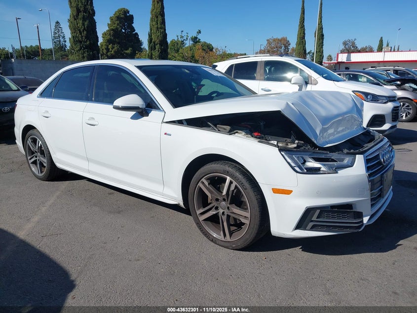 WAULMAF43HA159695 2017 Audi A4 2.0T Ultra Premium auction photo 1