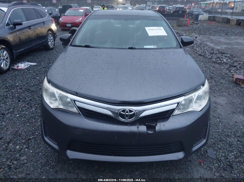 2013 TOYOTA CAMRY LE 4T4BF1FK5DR286918