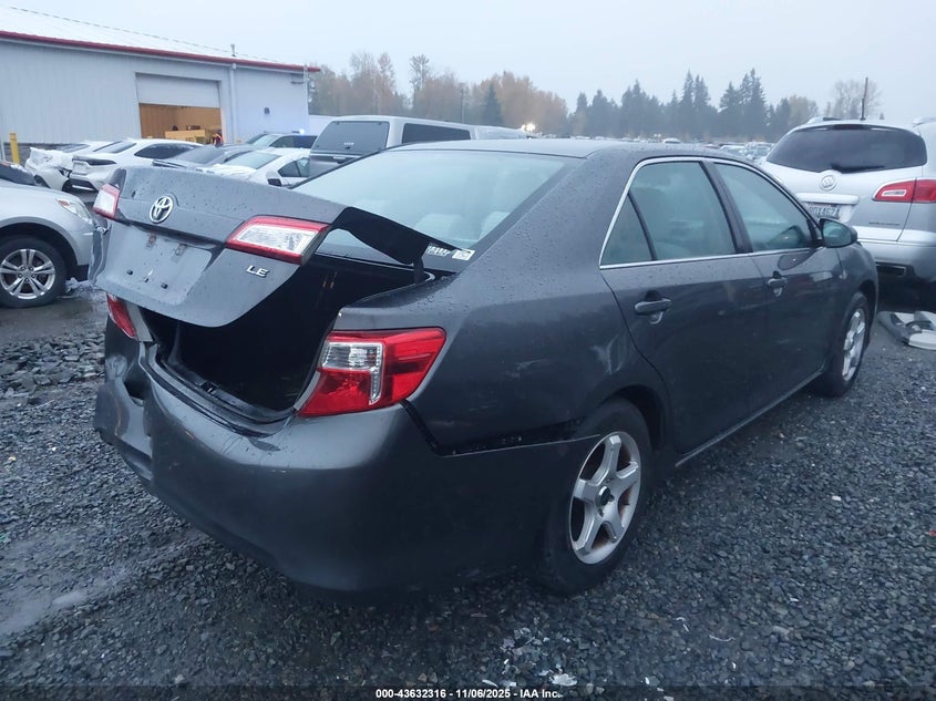 2013 TOYOTA CAMRY LE 4T4BF1FK5DR286918
