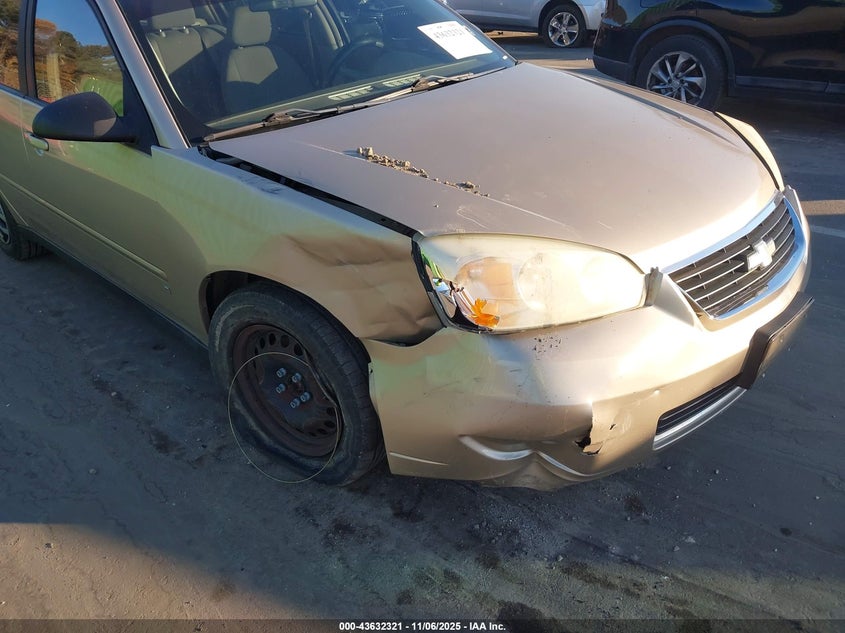 2007 Chevrolet Malibu Ls VIN: 1G1ZS58N17F273415 Lot: 43632321