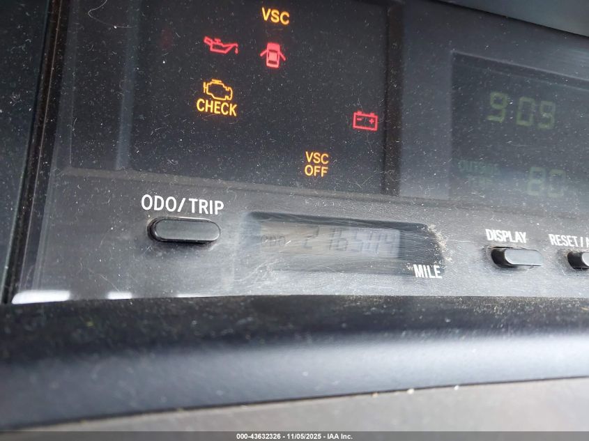 2002 Toyota Avalon Xls VIN: 4T1BF28BX2U253780 Lot: 43632326