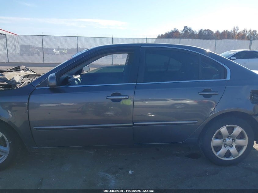 2008 Kia Optima Lx VIN: KNAGE123985173864 Lot: 43632330