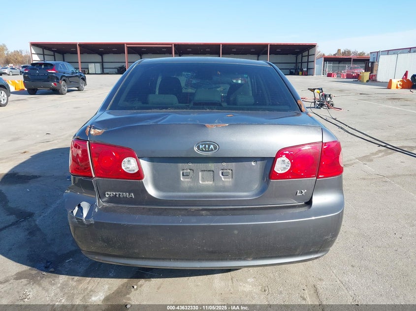 2008 Kia Optima Lx VIN: KNAGE123985173864 Lot: 43632330