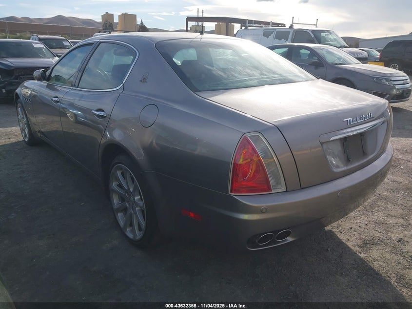ZAMCE39A760022741 2006 MASERATI QUATTROPORTE photo no. 3