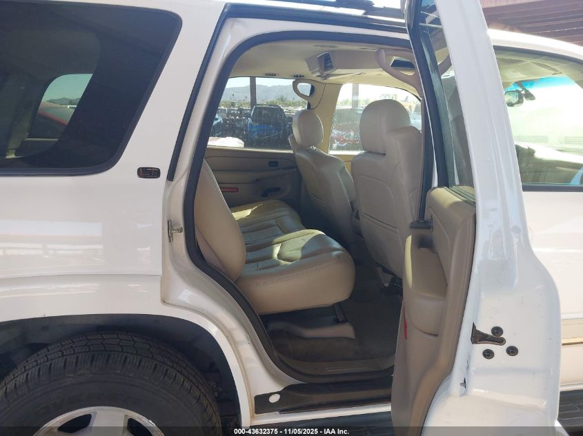 2005 Chevrolet Tahoe Lt VIN: 1GNEK13T15R250028 Lot: 43632375