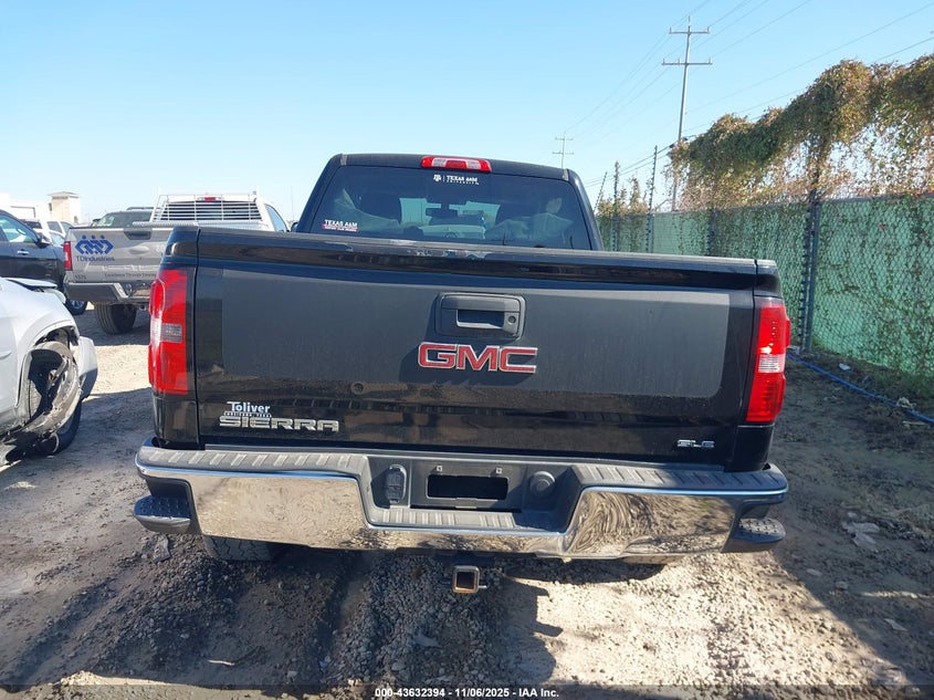 2014 GMC SIERRA 1500 SLE 1GTR1UECXEZ347692