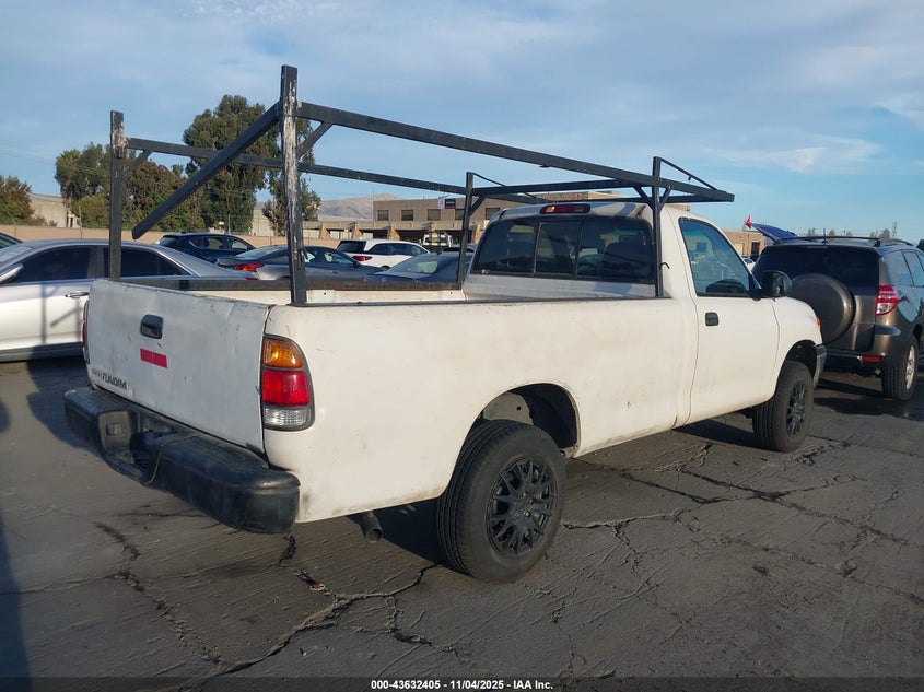 5TBJN32141S206412 2001 TOYOTA TUNDRA photo no. 4