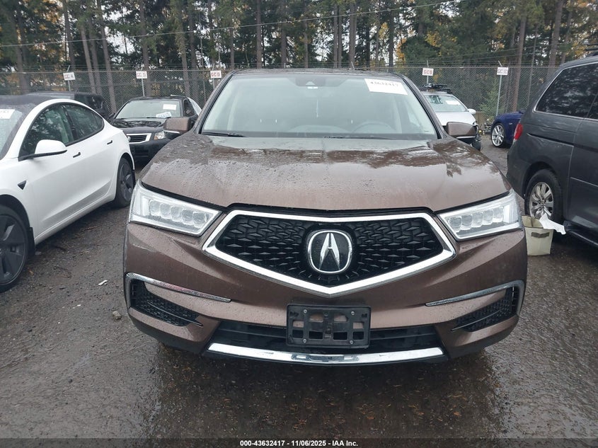 2019 Acura Mdx Standard VIN: 5J8YD4H3XKL028341 Lot: 43632417