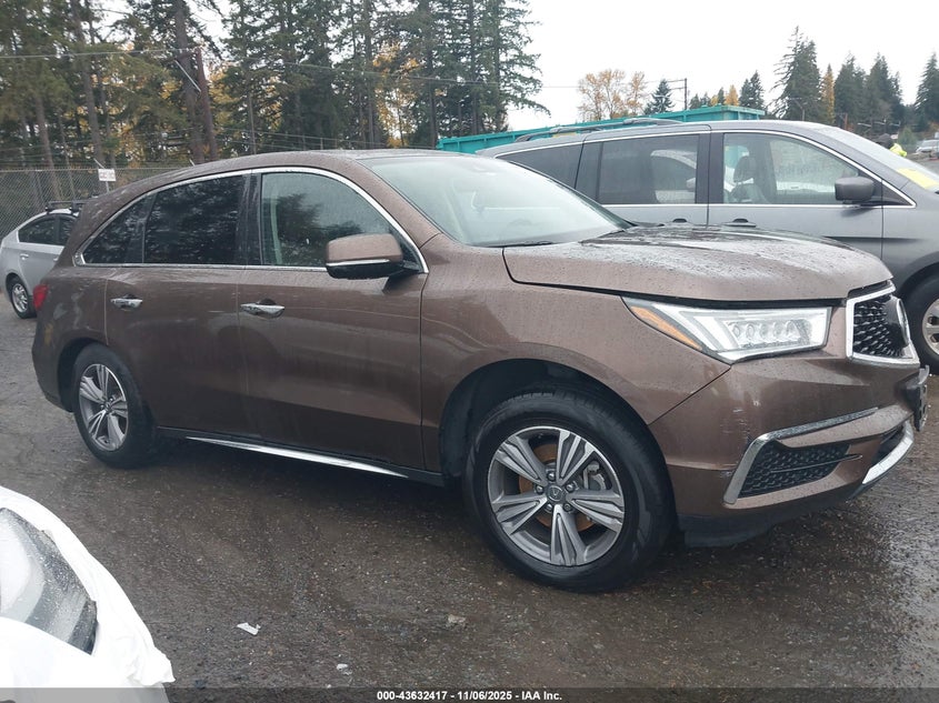 2019 Acura Mdx Standard VIN: 5J8YD4H3XKL028341 Lot: 43632417