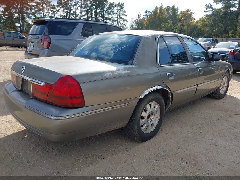 2MEFM75W43X695592 2003 MERCURY GRAND MARQUIS photo no. 4