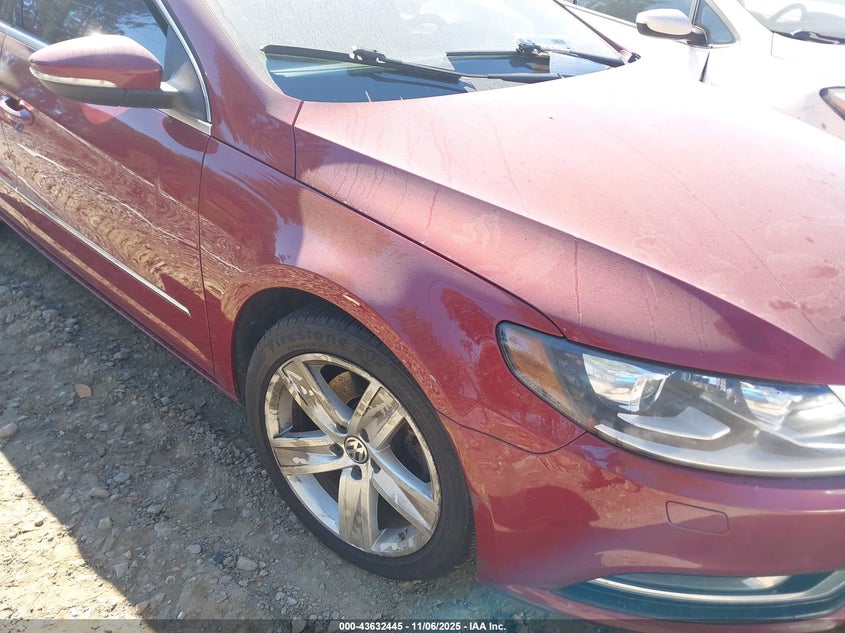 2014 Volkswagen Cc 2.0T Sport VIN: WVWBN7AN8EE524374 Lot: 43632445