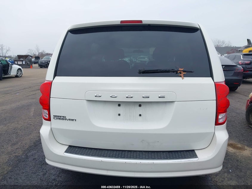 2013 Dodge Grand Caravan Se VIN: 2C4RDGBGXDR562949 Lot: 43632459
