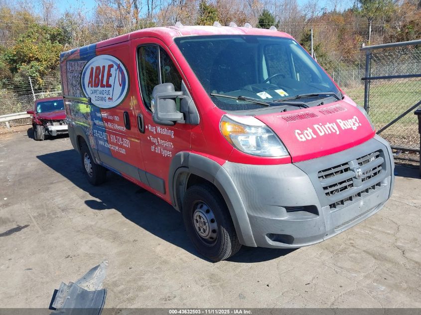 RAM PROMASTER 1500 LOW ROOF