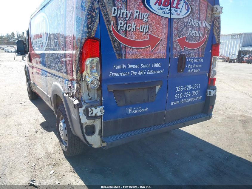 2014 Ram Promaster 1500 Low Roof VIN: 3C6TRVAG4EE118957 Lot: 43632503