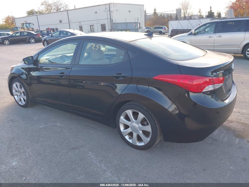 5NPDH4AE6CH141299 2012 HYUNDAI ELANTRA photo no. 3