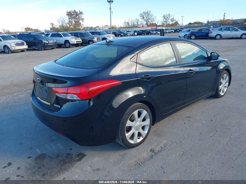 5NPDH4AE6CH141299 2012 HYUNDAI ELANTRA photo no. 4