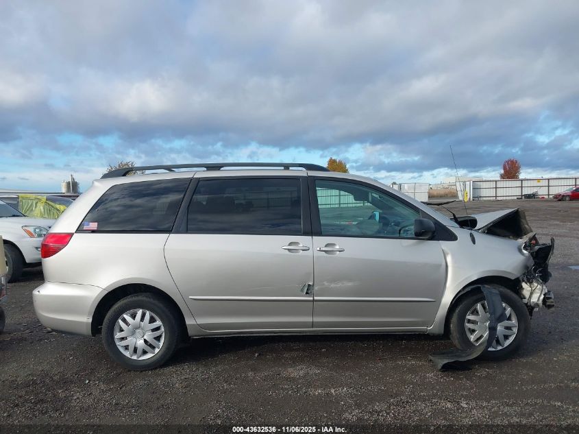 2005 Toyota Sienna Le VIN: 5TDZA23C25S302254 Lot: 43632536