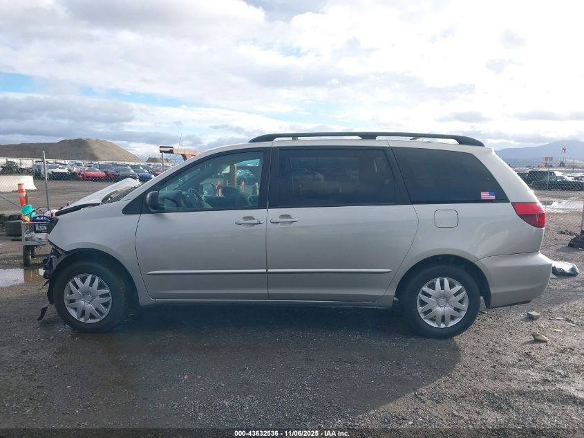 2005 Toyota Sienna Le VIN: 5TDZA23C25S302254 Lot: 43632536