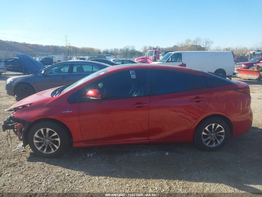 2019 Toyota Prius Xle VIN: JTDKARFU3K3086488 Lot: 43632553