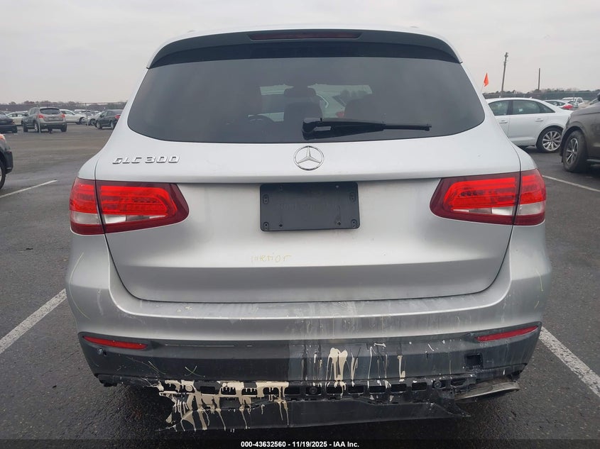 2016 Mercedes-Benz Glc 300 VIN: WDC0G4JBXGF050179 Lot: 43632560