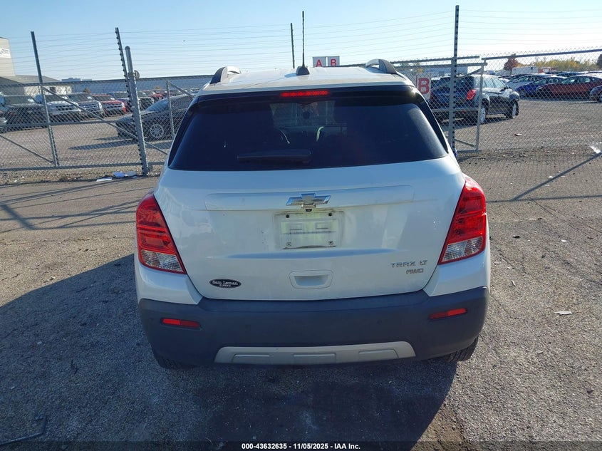 2016 CHEVROLET TRAX LT - KL7CJPSB9GB570480