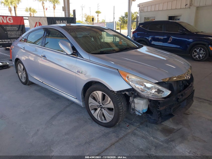 2013 HYUNDAI SONATA HYBRID LIMITED - KMHEC4A45DA076332