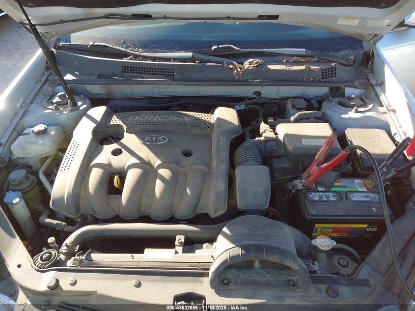 2008 Kia Optima Lx VIN: KNAGE123285242023 Lot: 43632656