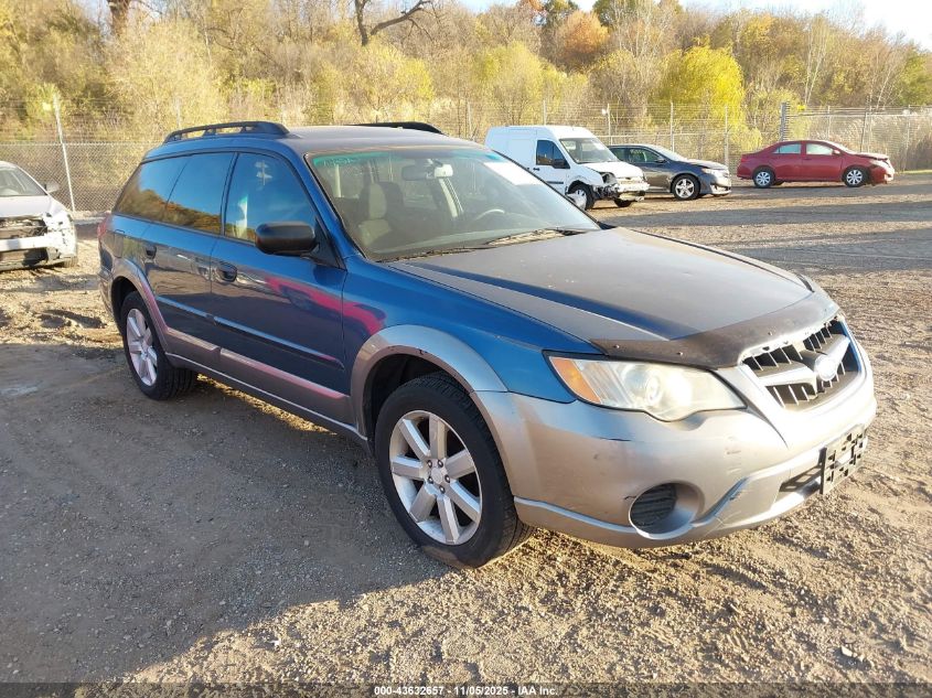 SUBARU OUTBACK 2009. Lot# 43632657. VIN 4S4BP60C897325626. Photo 1