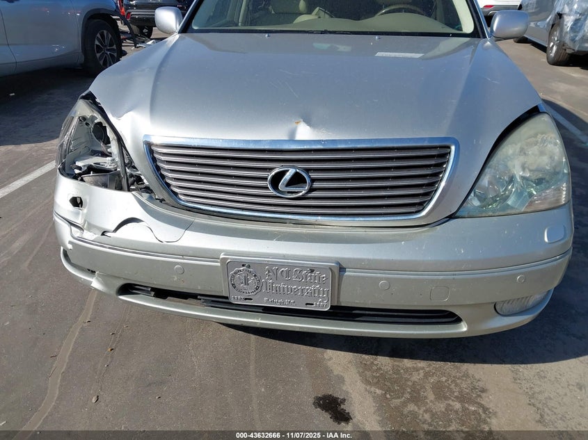 2003 Lexus Ls 430 VIN: JTHBN30F630096297 Lot: 43632666
