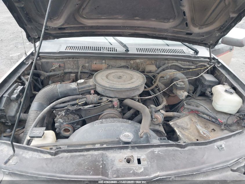 1991 Dodge Dakota VIN: 1B7FL26X5MS332298 Lot: 43632669