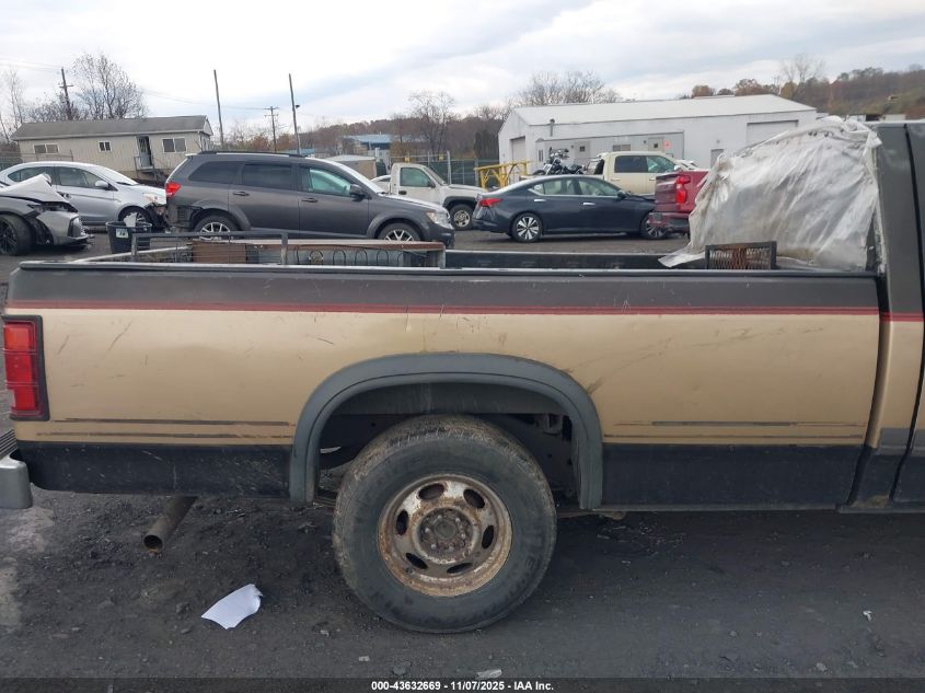 1991 Dodge Dakota VIN: 1B7FL26X5MS332298 Lot: 43632669