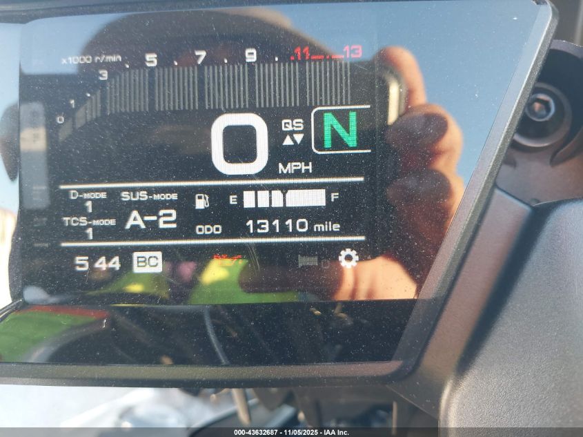 2022 Yamaha Mtt09 Gt VIN: JYARN74E3NA001972 Lot: 43632687