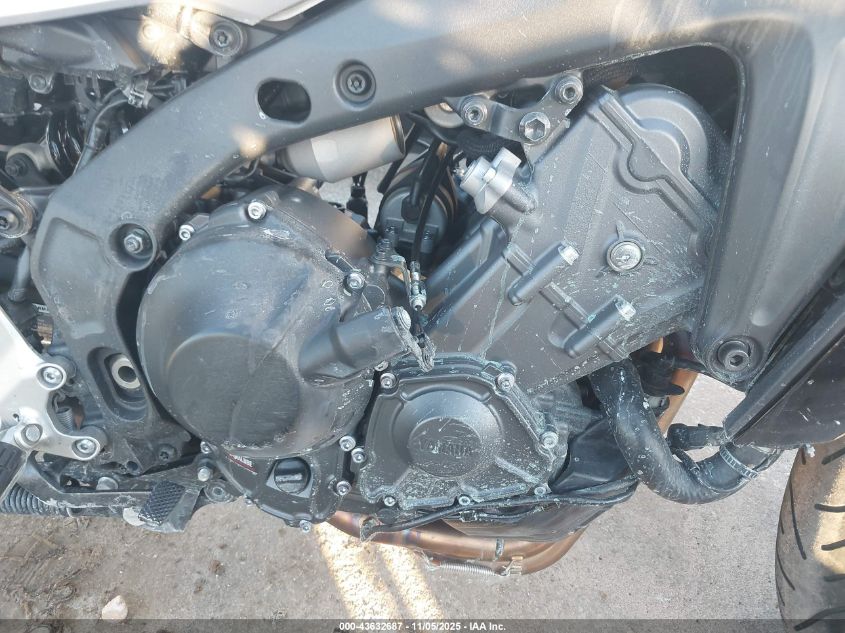 2022 Yamaha Mtt09 Gt VIN: JYARN74E3NA001972 Lot: 43632687