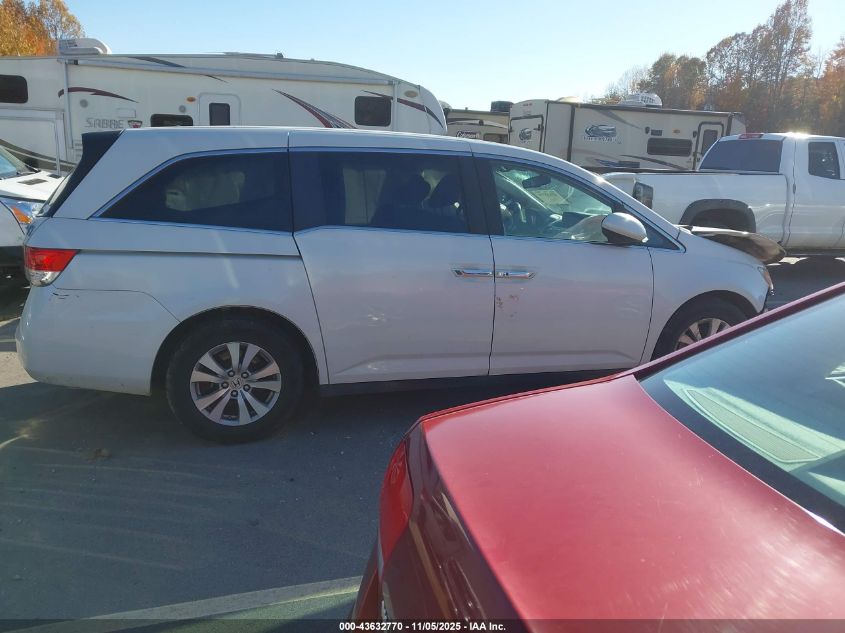 2015 Honda Odyssey Ex-L VIN: 5FNRL5H62FB008387 Lot: 43632770