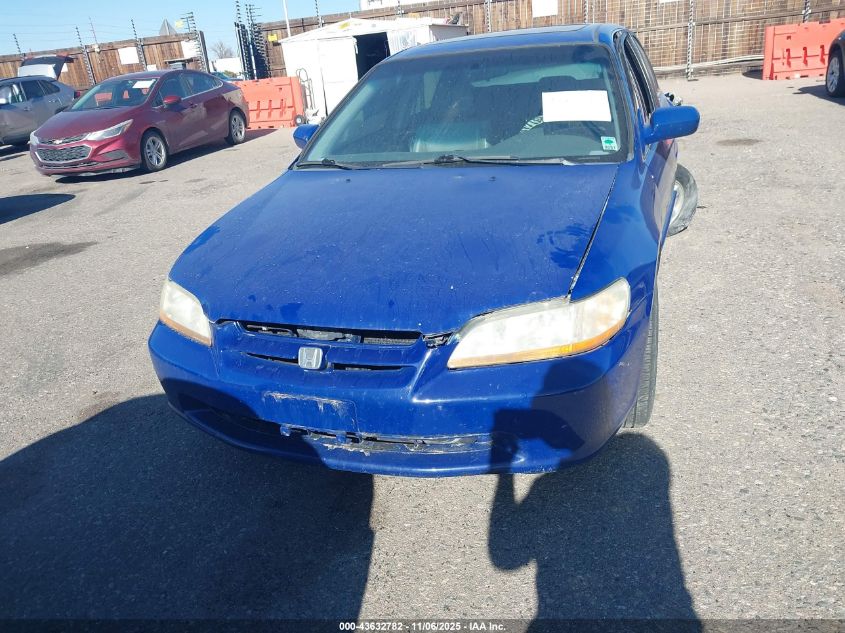 1998 Honda Accord Ex V6 VIN: 1HGCG1654WA053323 Lot: 43632782